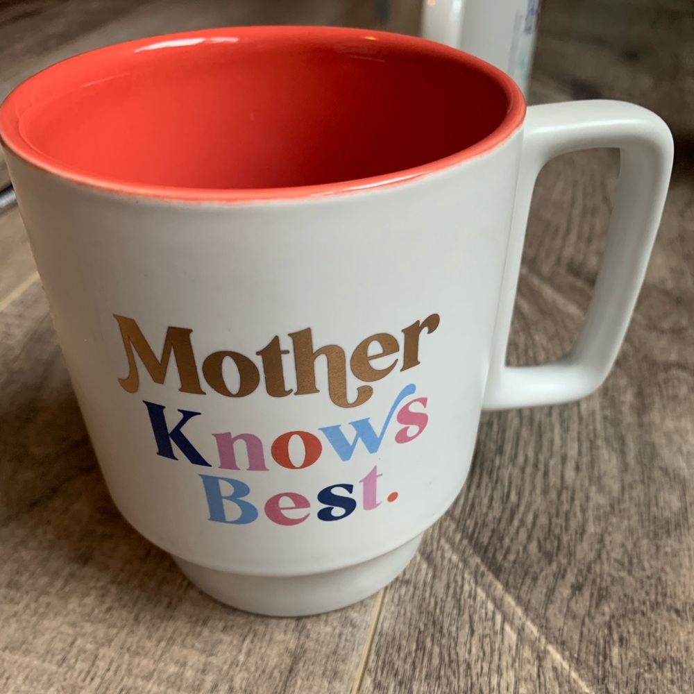 Designworks Ink mug mother knows best office mug